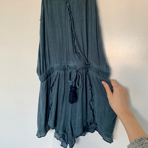 Blue romper 💙 - Picture 2 of 2